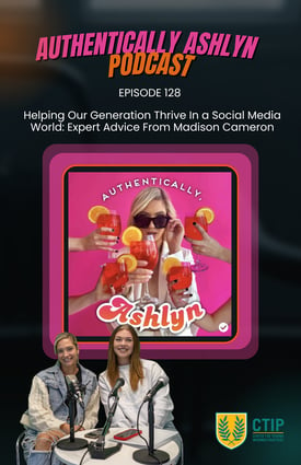 Authentically Ashlyn Podcast Flyer